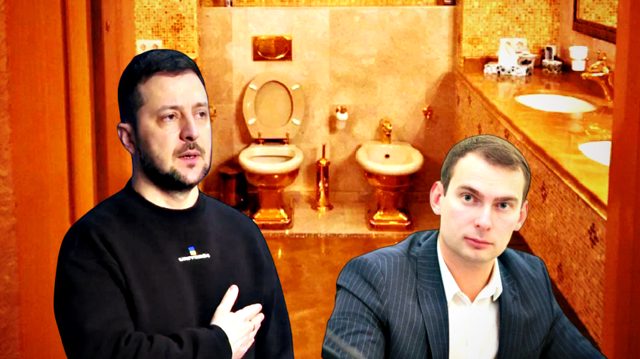 GOLDEN TOILET SECRETS: Ukrainian Sources Allege Anti-corruption Wiretaps Recorded Zelensky’s Shady Deals in His Friend and ‘Treasurer’ Mindich’s Gilded Bathroom