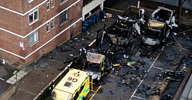 Jewish Ambulance Service Set Ablaze in London Antisemitic Attack
