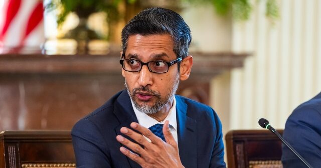 Google CEO Sundar Pichai Calls for National AI Regulations Overriding States to ‘Compete with China’