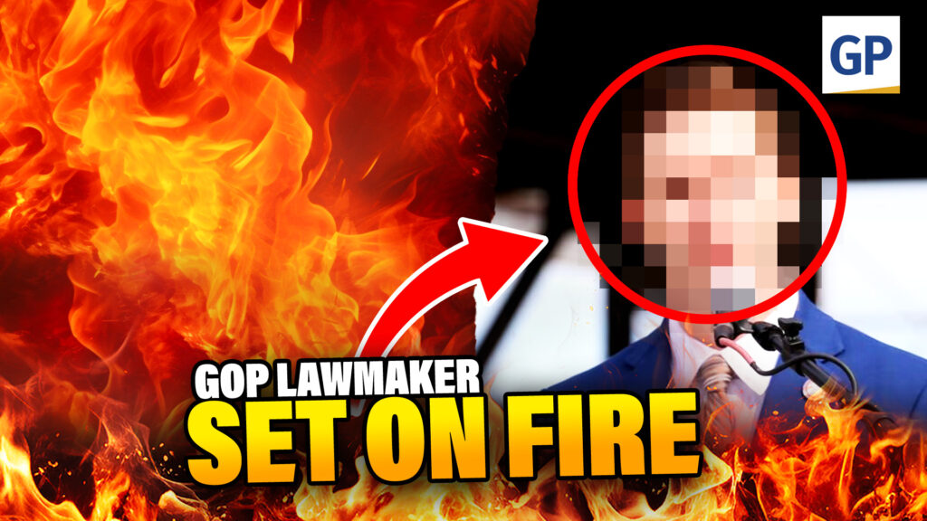 SHOCKING Assault: GOP Virginia Lawmaker Set Ablaze with GASOLINE in Office – Suspect Captured! | Elijah Schaffer (VIDEO)