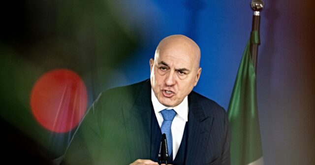 Italian Defense Minister on Iran Conflict: ‘It’s Not Our War’