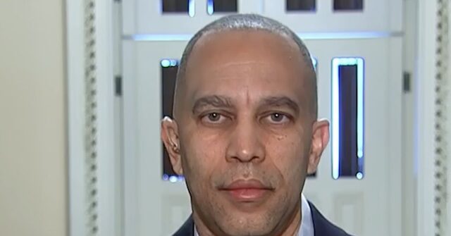 Jeffries Decries Trump AI Sombrero Video as ‘Bigotry’