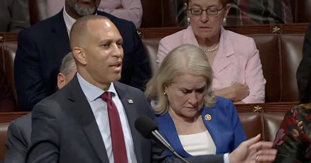Democrats Doze While Jeffries Drones for Hours Against Big Beautiful Bill