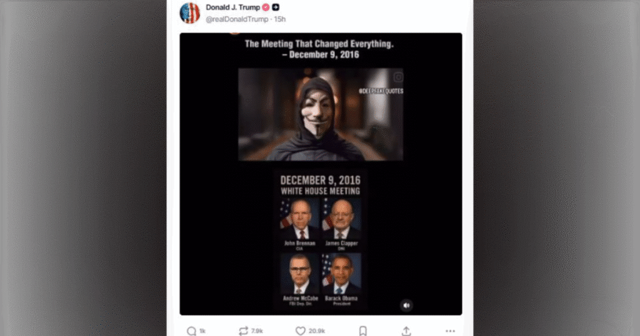 Trump Posts ‘Anonymous’ Video to Break Down Barack Obama’s Treasonous Crime of the Century