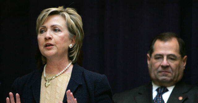 Hillary Clinton Thanks Retiring Rep Jerry Nadler for ‘Selflessness’
