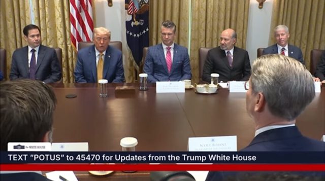 WATCH: Scott Bessent Says America Already on Track to Take in OVER $100 BILLION in Tariff Revenue This Year – Estimates “Well Over” $300 BILLION by End of Year as CBO Estimates Over $2.8 TRILLION Over 10 Years