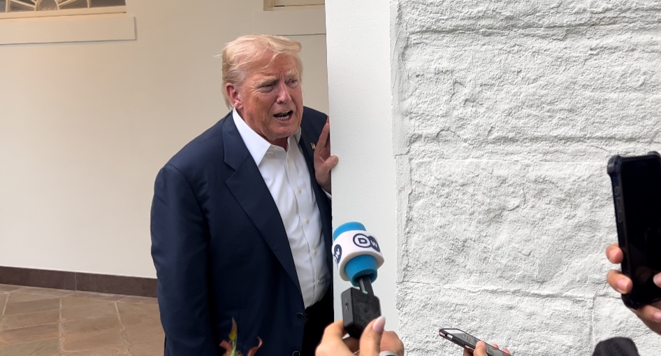 (VIDEO) President Trump Takes Questions After Returning from Scotland – Comments on New York Shooting