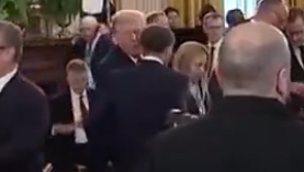 Hot Mic Catches Trump Telling French President Emmanuel Macron “I Think He [Putin] Wants to Make a Deal” Before Multilateral Meeting