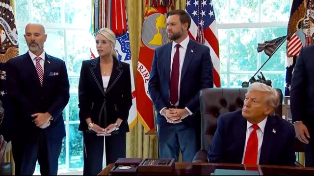WATCH: President Trump and AG Bondi Respond to TGP’s Question on Abrego-Garcia’s Surrender and Why Democrats Are So Attached to the Wife Beating Terrorist – Trump Unloads, Says “These People Are Deranged!”