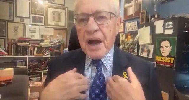 Dershowitz Says the DOJ is Suppressing Epstein Client List: “I’ve Seen All the Epstein Documents – I Know the Names of the Individuals” (VIDEO)