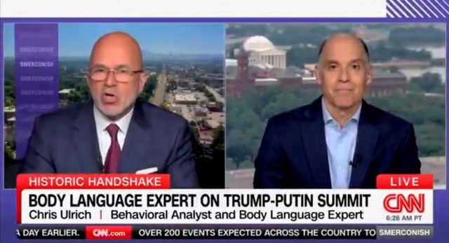 CNN Brings in Body Language Expert to Analyze President Trump’s High-Stakes Meeting with Putin in Alaska (VIDEO)