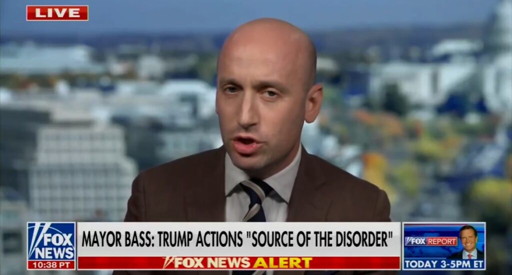 “They Are Guilty of Crimes Against Humanity!” – Stephen Miller GOES OFF on Corrupt California Democrat Governor “Newscum” and LA Mayor Karen Bass (VIDEO)