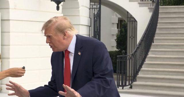 WATCH: “Quiet!” – Trump Nukes Reporter Asking About CNN Ban