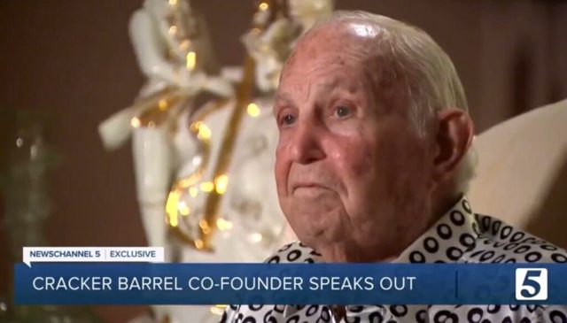 Cracker Barrel’s Founder Has Some Strong Words For the Woke CEO Trying to Rebrand His Old Country Store (VIDEO)