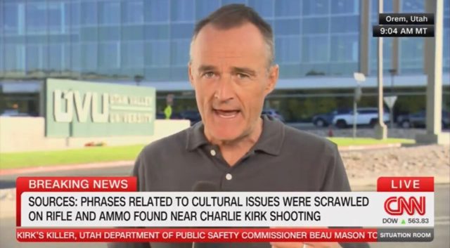 CNN Protects Charlie Kirk Assassin, Censors Reports That Ammunition Engraved with Transgender, Antifa Ideology (VIDEO)