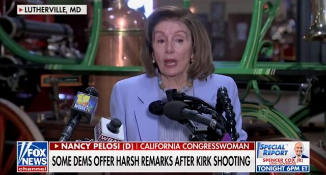 WOW: Evil Pelosi Defends Democrats’ Violent Rhetoric After Assassin Murders Charlie Kirk (VIDEO)