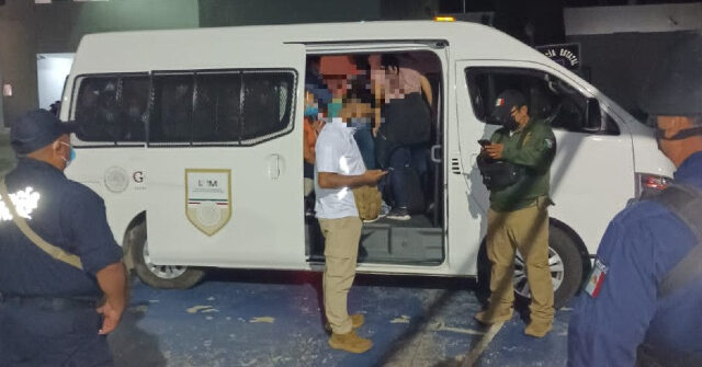 Mexican Cops Find 229 Migrants Inside Trailer at Police Impound