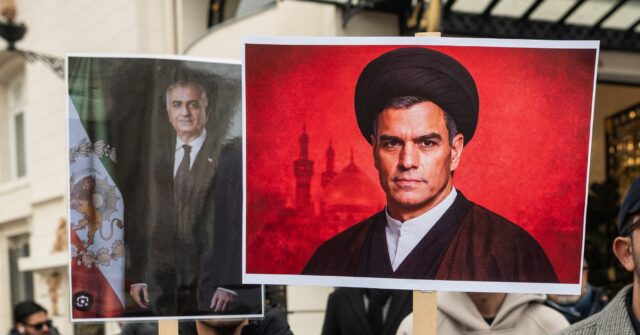 Reports: Iran Placing Pedro Sanchez Messages on Missiles Fired Against Israel