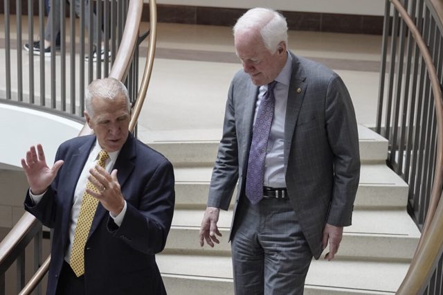 Cornyn and Tillis in discussions with White House to get Blanche across the finish line