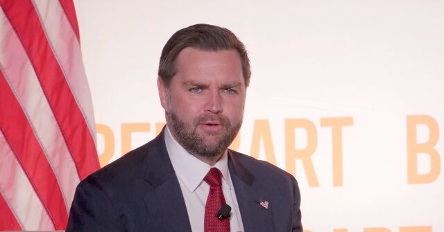 Exclusive — JD Vance: We Want to Treat Foreigners Humanely, but Open Borders Aren’t Good for the Dignity of Illegal Migrants