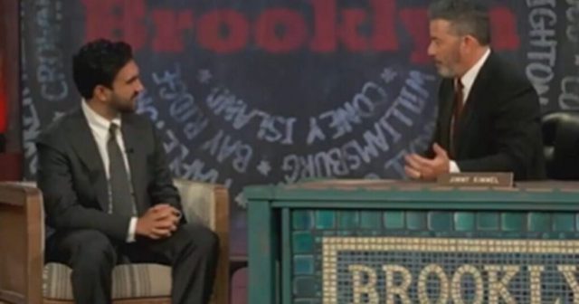 Jimmy Kimmel Slobbers All Over Zohran Mamdani in Interview (VIDEO)