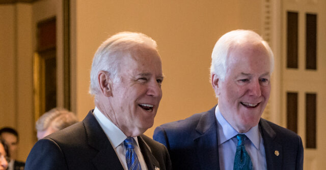 John Cornyn Claims He Doesn’t Remember Helping Pass Biden Gun Control