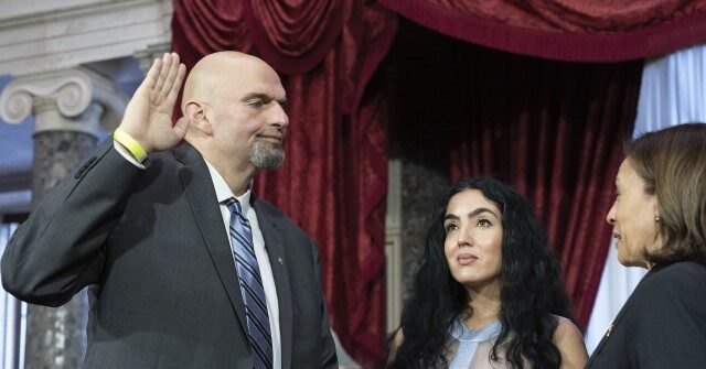 Sen. John Fetterman’s Wife Says She ‘Wouldn’t Be Supportive’ of Her Husband Seeking Higher Office