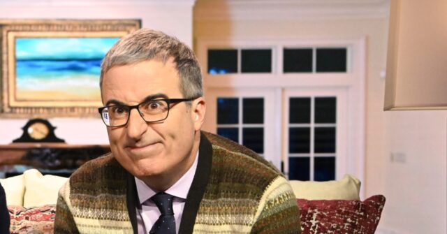 John Oliver Claims ‘Gaza Is Being Starved by Israel’