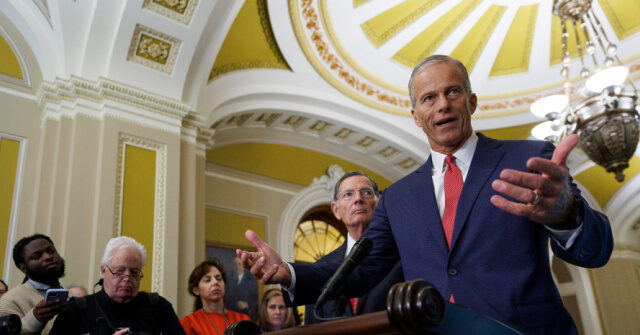 Thune to Keep Senate in Session Until Schumer Shutdown Ends