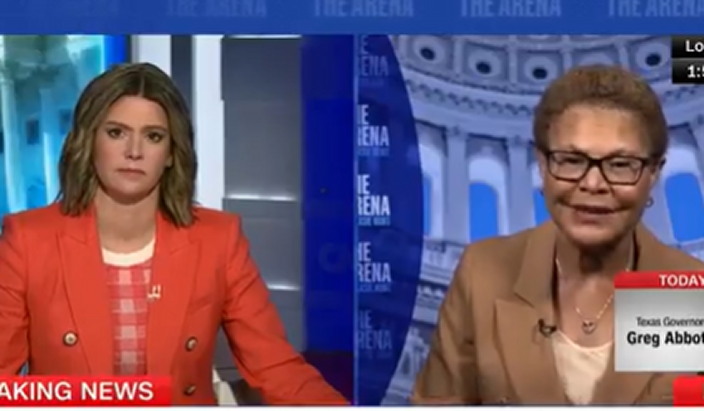 Los Angeles Mayor Karen Bass Called Out for Going on CNN and Claiming Crime in the City is Down (VIDEO)