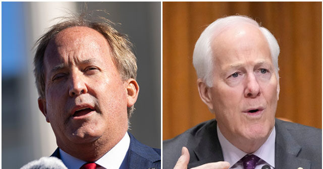 Exclusive — Attorney General Ken Paxton: John Cornyn a ‘Washington Insider’ That Pushed Gun Control, Insinuated ‘Amnesty,’ Fought Trump on Border Wall