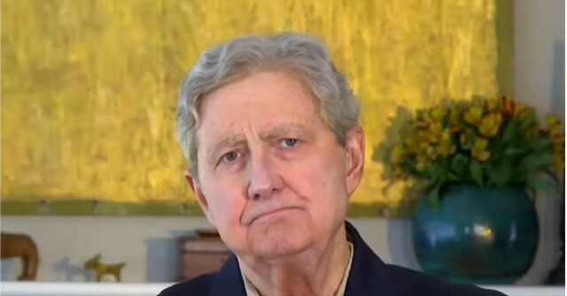 Sen. John Kennedy: No Politician Should Have a Building Named After Him ‘While He’s Alive’