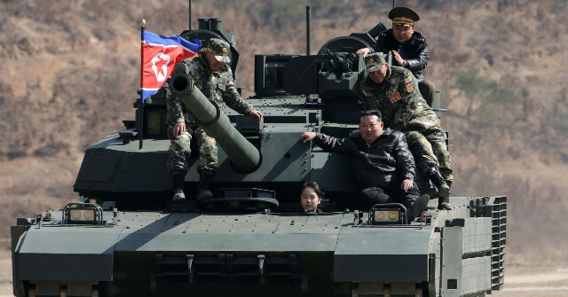 Kim Jong-un’s Daughter Drives a Tank in North Korean Propaganda Images