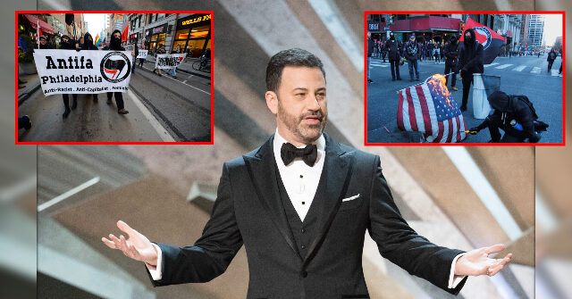 Watch: Jimmy Kimmel Says ‘There Is No Antifa’ in Same Week Proof of Antifa Funding Revealed by GAI Research