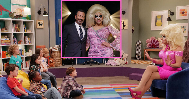 ‘Jimmy Kimmel Live’ Hosts ‘Drag Queen Storytime;’ Trixie Mattel Reads Eric Trump’s Memoir to Children, Throws Book in Wood Chipper