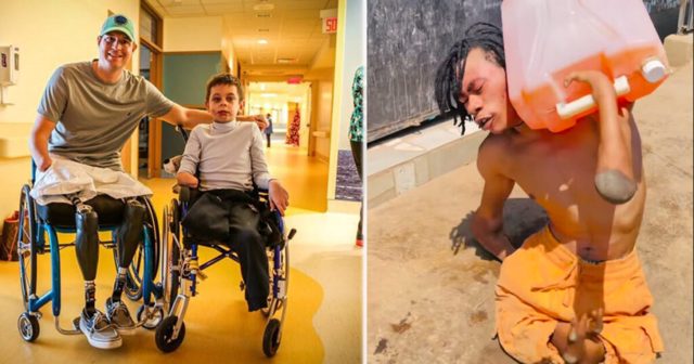 Triple-Amputee Veteran Brian Kolfage Is Helping a Disabled Man in Africa Get the Wheelchair He Desperately Needs By guest writer Jeff Rainforth.