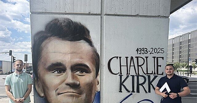 ‘Charlie Kirkovich’: Serbians Honor Assassinated Conservative Leader with Belgrade Street Art Murals