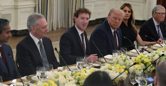 Tech Giants Praise Trump’s Leadership at White House Dinner