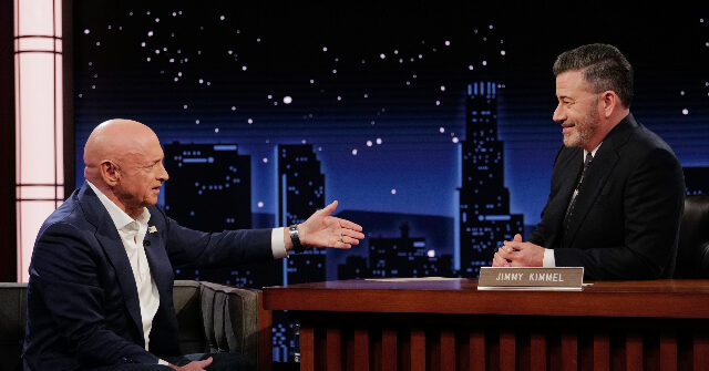 Senator Mark Kelly Can’t Name Any Illegal Orders But Tells Jimmy Kimmel He’s ‘Not Backing Down’ on Urging Military to Refuse Them from Trump