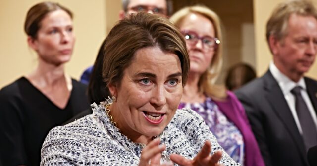 Democrat Massachusetts Gov. Maura Healey Threatens Redistricting Despite No Republicans Representing Gerrymandered State