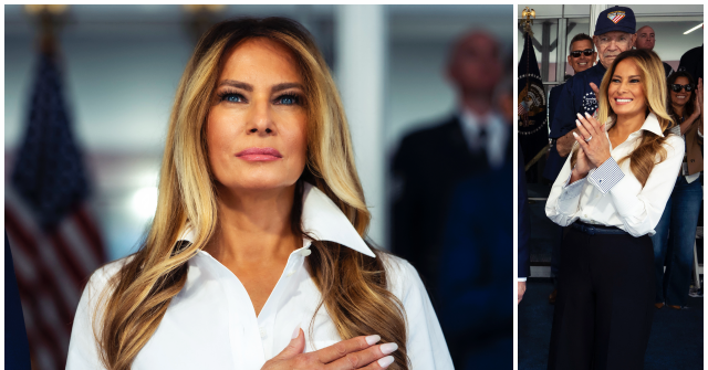 Fashion Notes: Melania Trump Opts for Chic Louis Vuitton Resortwear at Freedom 250 Grand Prix
