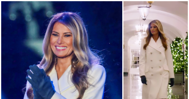 Fashion Notes: Melania Trump Goes for High Glamour in Lagerfeld-Era Chanel