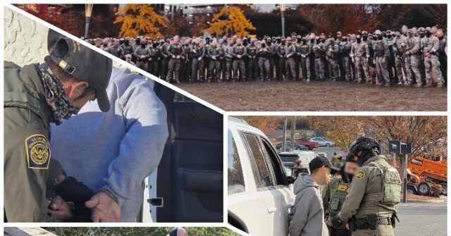 EXCLUSIVE: ‘Operation Charlotte’s Web’ Nets 400 Illegal Aliens, Half with ‘Significant’ Criminal Records