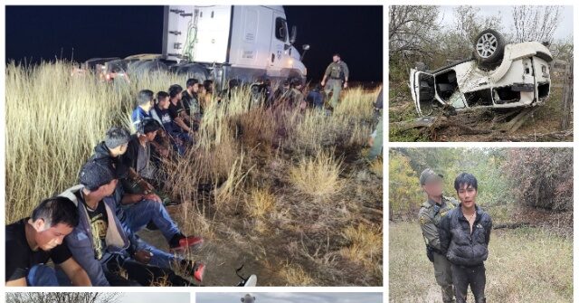 Texas DPS, Border Patrol Nab Dozens of Illegal Alien ‘Gotaways’ in Dangerous Smuggling Attempts