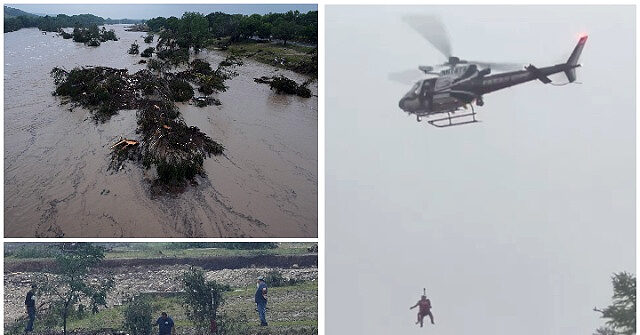 WATCH: Woman Rescued by Texas DPS Aircrew from Deadly Raging Flood