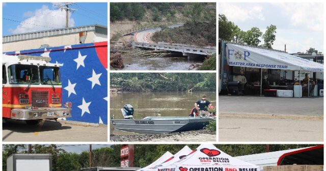 Volunteers in Texas Serve Thousands of Meals per Day to Rescue Workers, Flood Victims