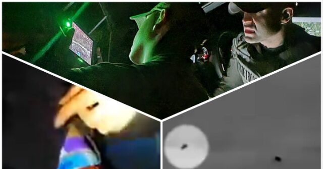 WATCH: Texas DPS Drone Detects Illegal Border Crossing, Migrants Tagged with Cartel ‘Cargo Tags’