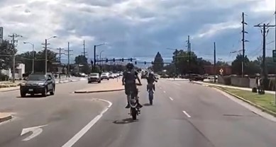Motorcyclist Gets Taught a Hard Lesson After Performing Dangerous Stunts in Front of Police Officers (VIDEO)