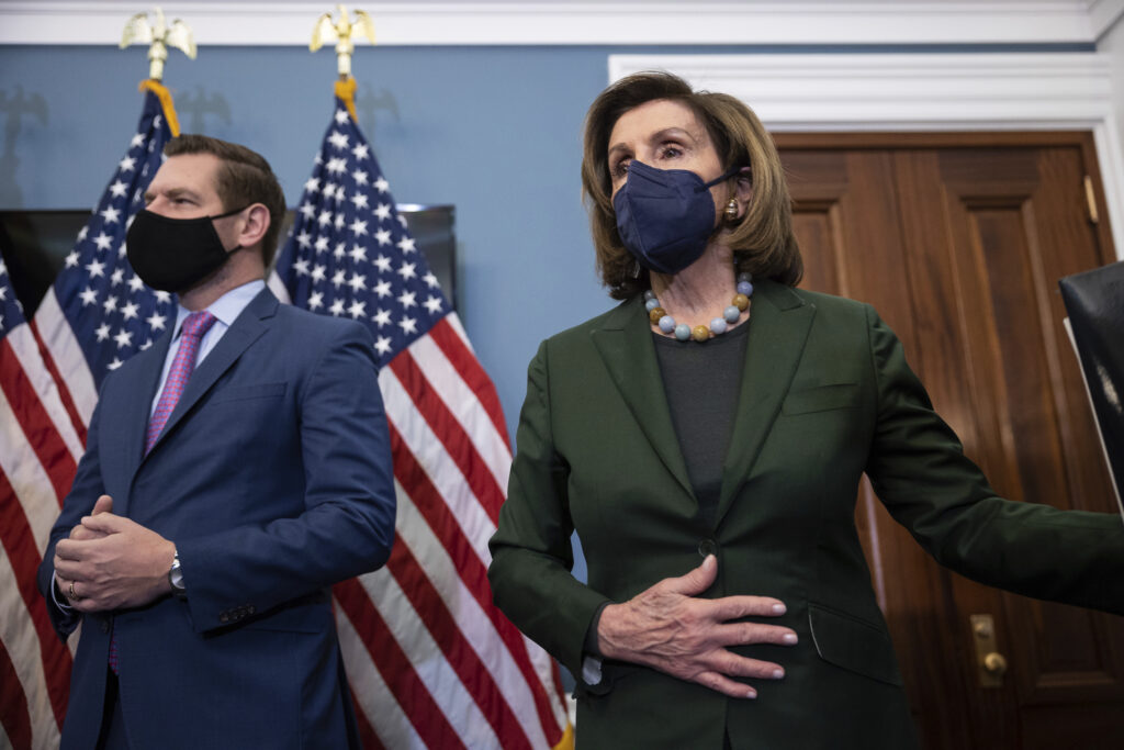 Jeffries, Pelosi and other Democrats call on Eric Swalwell to end governor campaign