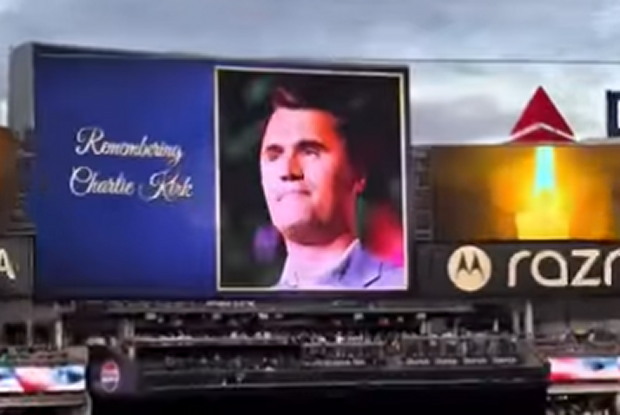 New York Yankees Honor Charlie Kirk With Moment of Silence at Game, Project His Image on Jumbotron (VIDEO)